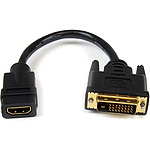 HDMI - DVI-D 변환 케이블 어댑터 20cm HDMI 여성 - DVI 남성