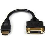 20cm HDMI-DVI-D 변환 케이블 HDMI 오스 DVI-D 여성