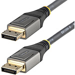 DisplayPort 1.4 케이블/30cm/8K60Hz 4K120Hz/32.4Gbps HBR3/HDR10/32ch 오디오/HDCP 2.2/빠짐 방지/수컷-수컷/블랙/DP 모니터 케이블