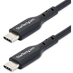 USB-C 케이블/1m/USB 2.0/Type-C to Type-C/60W 3A PD/수/수/블랙/고속 충전 데이터 전송