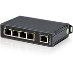 5포트 산업용 스위칭 허브 HUB DIN 레일에 장착 가능 10/100Mbps 대응 네트워크 허브
