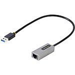 USB 유선 LAN 어댑터/USB-A 접속/30cm 일체형 케이블/각종 OS/스페이스 그레이/기가비트 이더넷/RJ45 네트워크 변환 컨버터