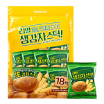 스낵24 리얼생감자스틱 포테이토스낵 대용량 과자 감자 360g