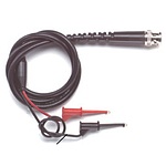 BNC Male with Molded Strain Relief to Micrograbber