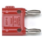 Double Banana Plug with Shorting Bar