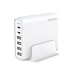 90W PD 6포트 초고속 멀티충전기 (NEXT-QC602)